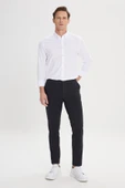 AC&Co / Altınyıldız Classics Erkek Haki Slim Fit Dar Kesim Yan Cep Esnek Chino Pantolon 4A0122200006 thumbnail 1