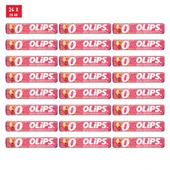 Olips Şeftali, Frambuaz ve Mentol Aromalı Ferahlatıcı Şekerleme 24 Adet x 28 g - 1