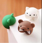 Silikon Sevimli KahverengiKöşe Koruyucu thumbnail 2