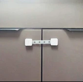 Play Safe Diamond Çok Fonksiyonlu  Ayarlanabilir Uzun Güvenlik Kilidi Beyaz thumbnail 9