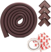 Jumbo 2 Mt. Kenar Ve 4 Ad. Köşe Koruyucu Kahverengi thumbnail 1