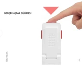 Play Safe Diamond Extra Dayanaklı Sağ Açılı Dolap Kilidi Beyaz thumbnail 3