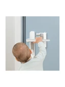 Gri-Beyaz Kapı Kolu Güvenlik Kilidi- Dikey Katlamalı thumbnail 4