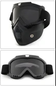 JET KASK MASKESİ SİYAH - 1