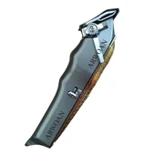 Arwoan Gold Dragon Kabartmalı Metal Gövdeli Kablosuz Profesyonel Saç Kesme Makinesi thumbnail 3