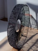 Kara Kedi 65x65 Bohem Avize Rüstik Avize Jüt Avize Doğal Avize Hasır Avize Tavan Aydınlatması thumbnail 5