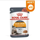 Royal Canin Pouch Gravy Hair Skin Hassas Tüylü Kedi Maması 85 Gr - x 12 Adet - 1