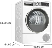 Bosch WQG25201TR 10 kg Çamaşır Kurutma Makinesi - 5