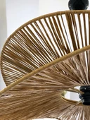 Nova 65x65cm Bohem Avize Hasır Avize Rüstik Avize Jüt Avize Doğal Avize Tavan Aydınlatması thumbnail 3