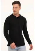 Kinetix SN329 UZUN KOL POLO 5PR ERKEK SWEATSHIRT - 1