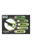 Hais Kırıcı Matkap 17 Kg 1750w Bdh1600x01 - 2