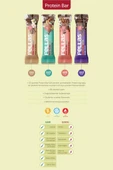 Protein Bar - Vanilyalı ve Kakaolu 32 gr x 12 Adet - 6