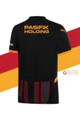 Galatasaray Orijinal Lisanslı 2024/25 Alternatif Siyah Forma + Şal Kaşkol Set Hediyelik Ahşap Kutulu thumbnail 6
