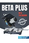 Özçelik Makine BETA PLUS PORTATİF YATARLI KESİM MAKİNESİ - 1