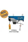 CMC Tools Mini Elektrikli Vinç 600-1200 Kg - 2
