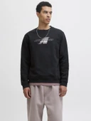 JACK JONES Yazı Baskılı Erkek Tişört 12282791 thumbnail 2