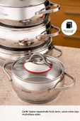 Seylan Tencere Seti 8 Parça thumbnail 2