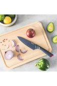 Fresh Kitchen Paslanmaz Çelik Ahşap Blok & 5 Parça Bıçak Seti - 2100130351 thumbnail 7