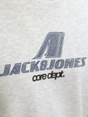 JACK JONES Yazı Baskılı Erkek Tişört 12282791 thumbnail 7