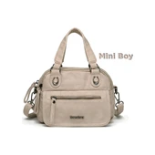 Mini Boy Yıkama Deri Elden Tutmalı Kadın Çantası 21-K Barcelona 1933 thumbnail 1