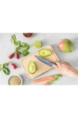 Fresh Kitchen Paslanmaz Çelik Ahşap Blok & 5 Parça Bıçak Seti - 2100130351 thumbnail 8