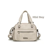 Mini Boy Yıkama Deri Elden Tutmalı Kadın Çantası 21-K Barcelona 1933 thumbnail 1