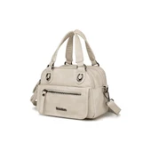 Mini Boy Yıkama Deri Elden Tutmalı Kadın Çantası 21-K Barcelona 1933 thumbnail 3