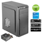 Green Ava Plus İntel i5 11400 İşlemci 16GB DDR4 Ram  256GB M2 SSD  Freedos Masaüstü Bilgisayar - 1