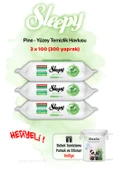 Sleepy 3 Paket Pine Çam Ferahlığı Islak Havlusu ve ROSIE thumbnail 1