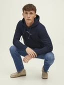 JACK JONES Premium Erkek Kapüşonlu Sweatshirt 12216335 thumbnail 4