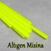 Hazır Altıgen Çubuk Motorlu Tırpan Misinası Bahçe Dayanıklı Ot Biçme İpi Çubuk 4 mm 85 Adet (28 cm) thumbnail 4