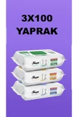 Sleepy Easy Clean Beyaz Sabun, Çamaşır Suyu, Arap Sabunu Katkılı 3x100 (300 YAPRAK) thumbnail 1