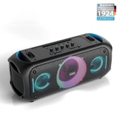 Blaupunkt PL700 Mikrofonlu Uzaktan Kumandalı Kablosuz Bluetooth Speaker Hoparlör Siyah - 3