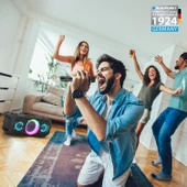 Blaupunkt PL700 Mikrofonlu Uzaktan Kumandalı Kablosuz Bluetooth Speaker Hoparlör Siyah - 7