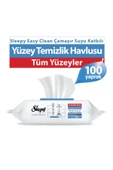Sleepy Yüzey Temizlik Havlusu 100 Yaprak Çamaşır suyu katkılı thumbnail 1