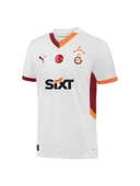 Galatasaray Orijinal Lisanslı 2024/25 5 Yıldızlı Beyaz Deplasman Forma Spor Bileklik Set Hediyelik Ahşap Kutulu thumbnail 8