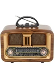 ataşbey RT-876 Bluetooth, Usb/Sd/Fm 3 Band Radyo Nostalji Müzik Kutusu thumbnail 1