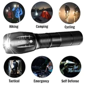 Single Sword Şarjlı Su Geçirmez El Feneri - Metal Gövde Ultra Yüksek Parlak - 4