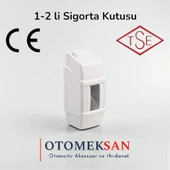 Otomeksan 1-2'li Sigorta Kutusu (CE & TSE Belgeli, Modüler Kullanım) - 1