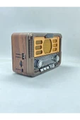 ataşbey RT-671 Orta Boy Güneş Enerjili Bluetooth, Nostalji , FM/AM/SW 3 Band Radyo ,usb, sd ,Aux mp3 player - 2