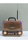 ataşbey RT-770 Led li Nostalji Bluetooth/USB/Sd kart/ Radyo mp3 Player Müzik Kutusu - 2