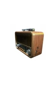 ataşbey Everton RT-834 Orta Solar Güneş Enerjili Bluetooth, Nostalji ,Band Radyo ,usb, sd mp3 player - 1