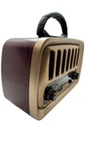 ataşbey Everton Rt-870 Nostalji Müzik Kutusu, Bluetooth, Usb/sd/aux/fm 3 Band Radyo Tws - 3