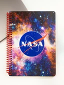 NASA Temalı Spiral Çizgili Defter – 80 Yaprak, 160 Sayfa (18 x 24 cm) thumbnail 1