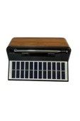 ataşbey RT-672 Orta Boy Solar Güneş Enerjili Bluetooth/USB/Sd kart/ Radyo mp3 Player Müzik Kutusu - 4