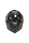 VIRTUE ÇENE AÇILIR KASK KARBON SİYAH L thumbnail 1