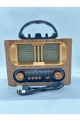 ataşbey RT-751 Bluetooth / Usb / Sd kart/ Aux/ Nostalji Radyo Müzik Kutusu thumbnail 3