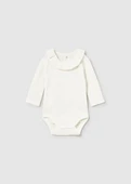 Mayoral Newborn Kız Bebek Gömlek Yakalı Body - 1