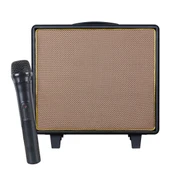 Shile GT-10 El Mikrofonlu Taşınabilir Şarjlı Seyyar Anfi thumbnail 1