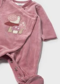 Mayoral Newborn Kız Bebek 2Li Kadife Tulum thumbnail 4